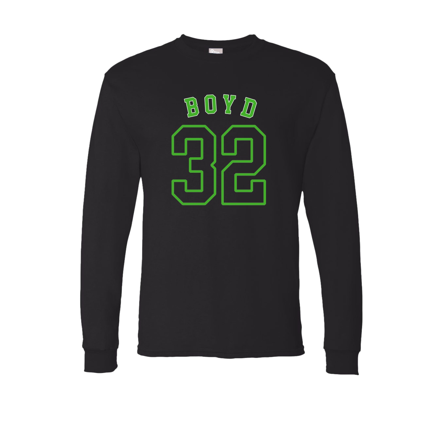 Long Sleeve Tee — Shirsey Arch in Black