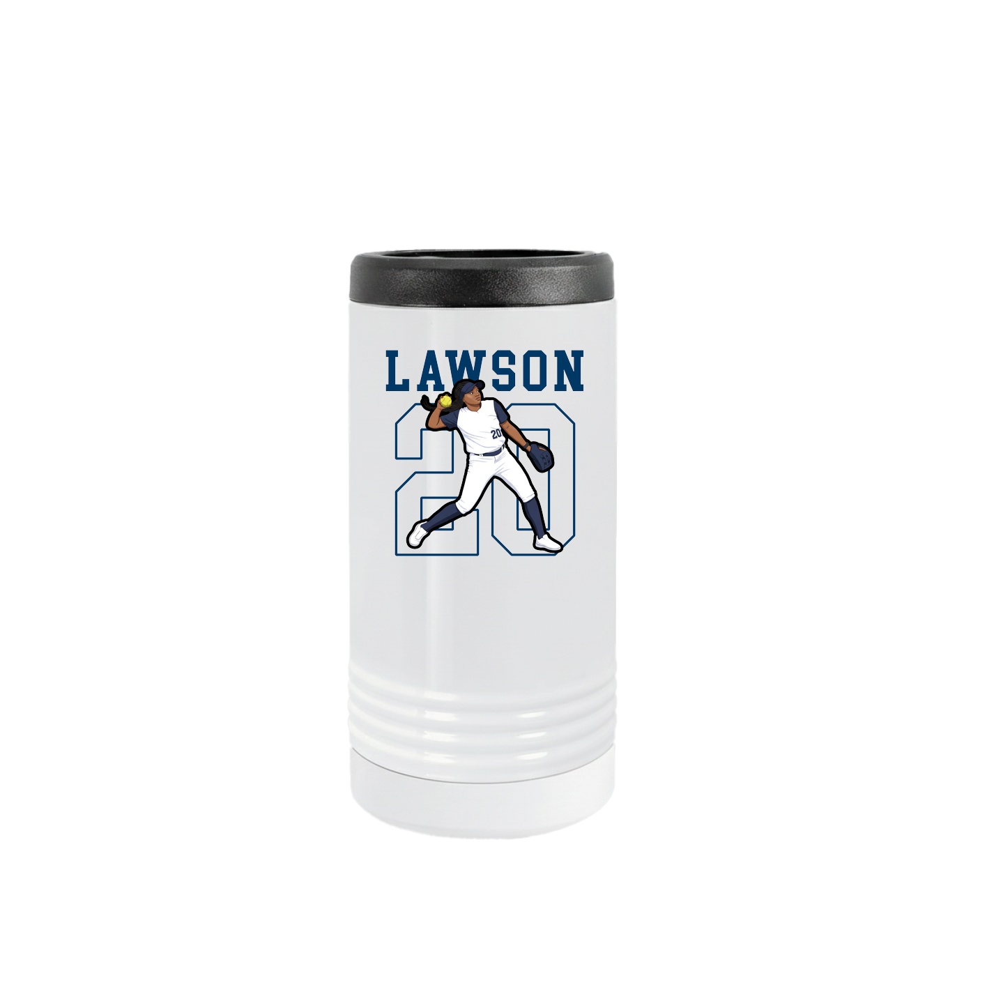 Slim Beverage Holder — Shirsey in White