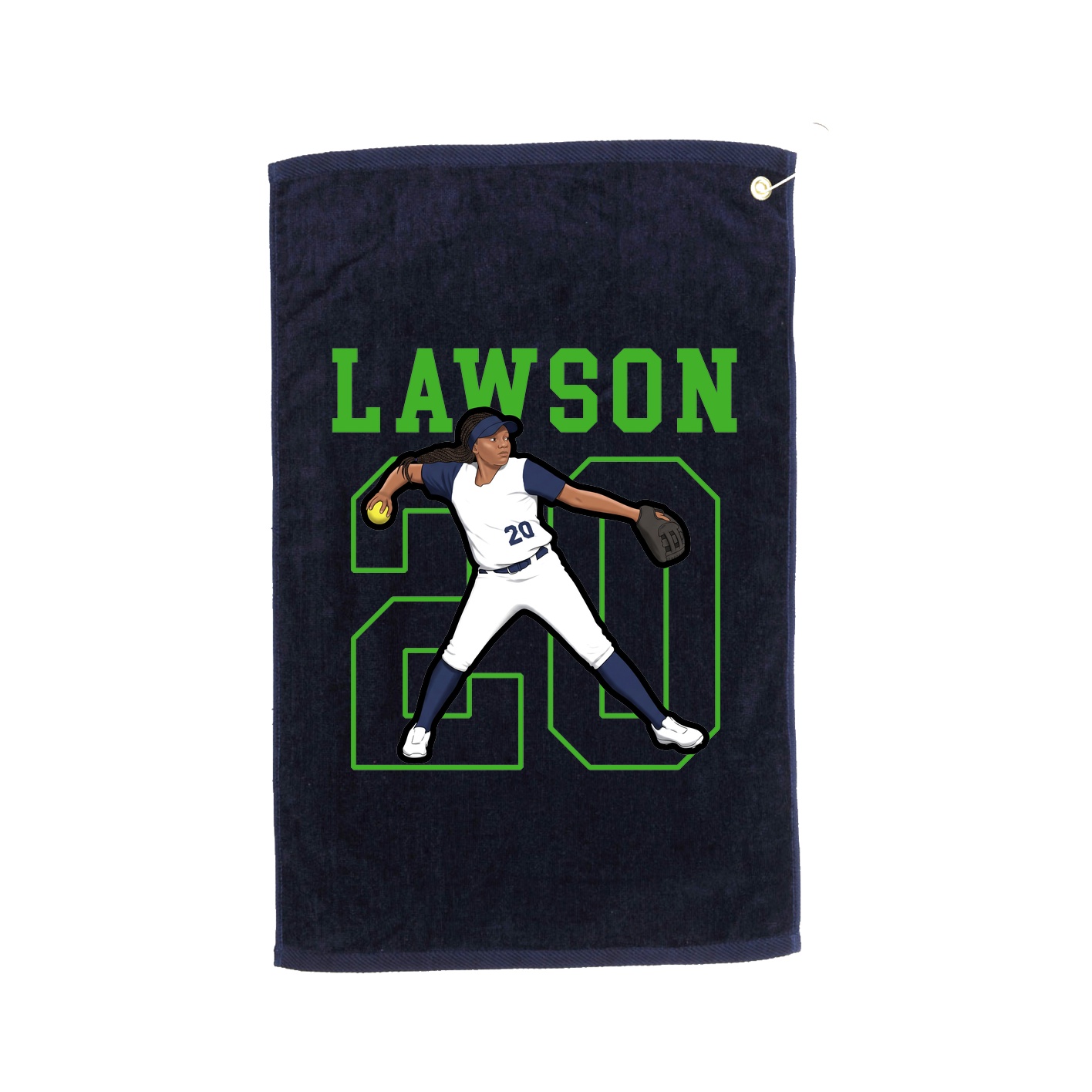 Golf Towel — Shirsey in Navy