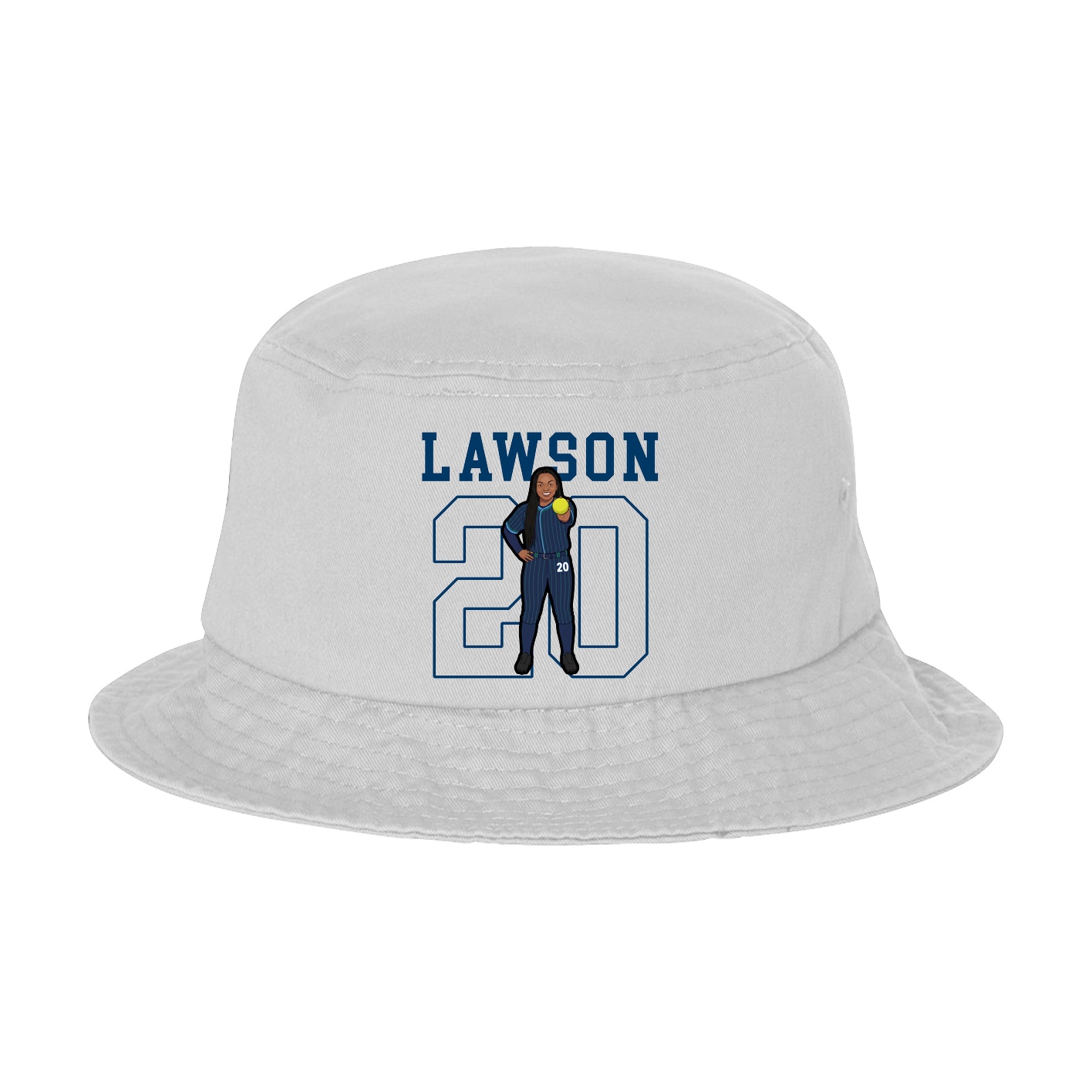 Bucket Cap — Shirsey in White
