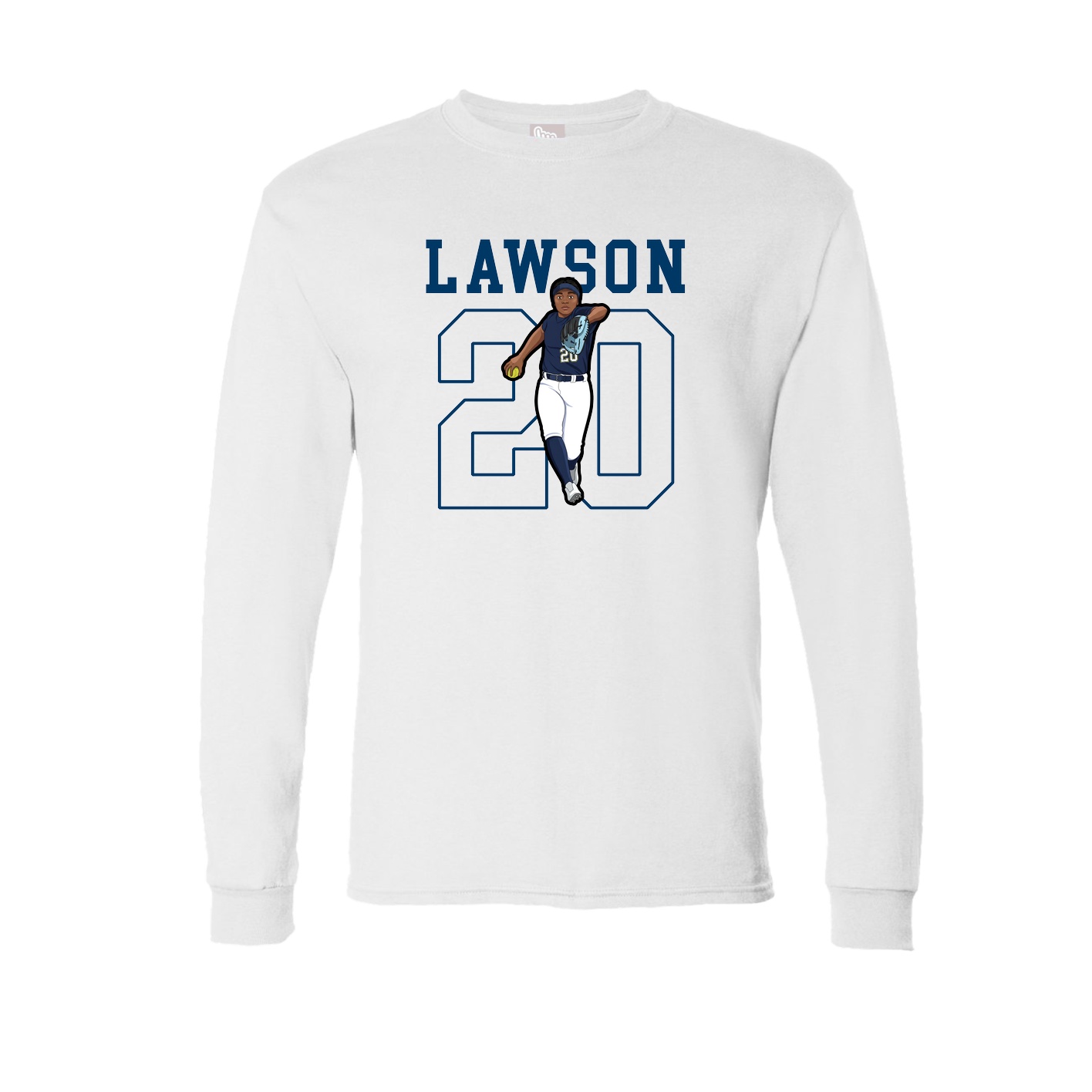 Long Sleeve Tee — Shirsey in White