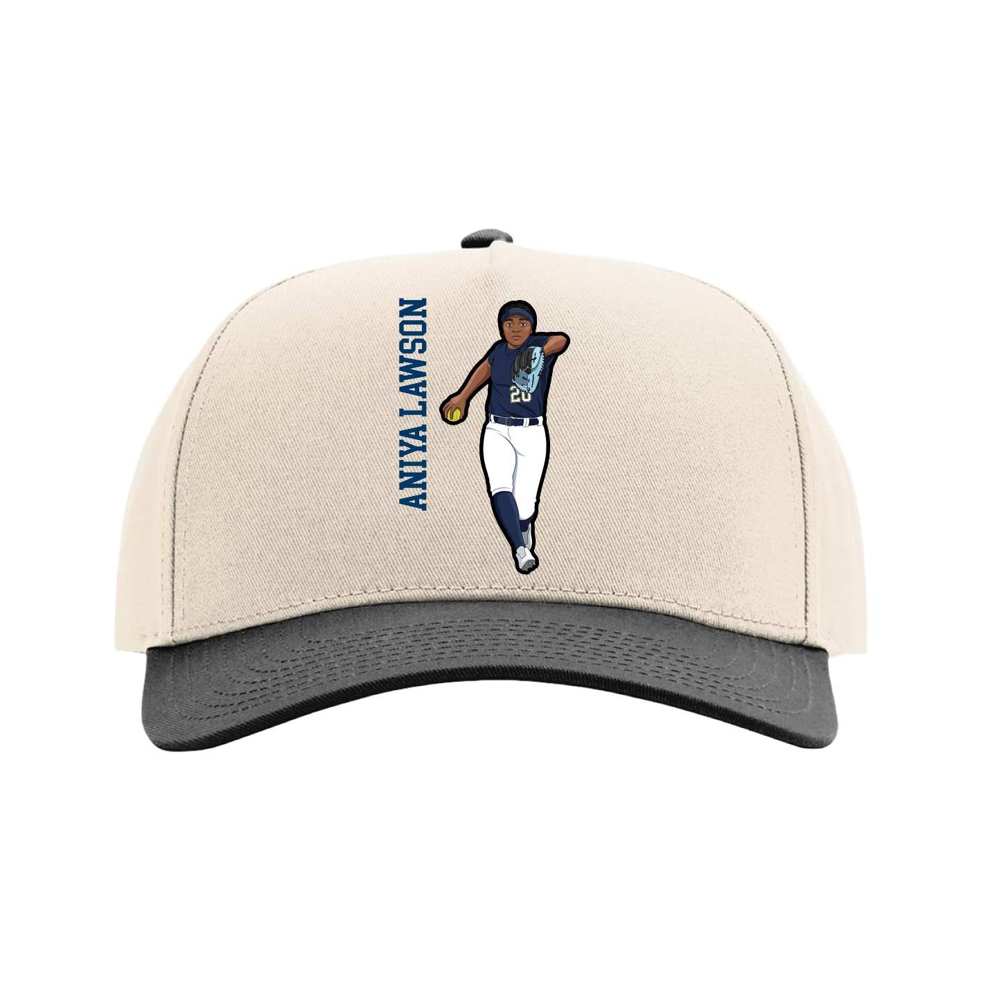 Full Fabric Five-Panel Champ Cap