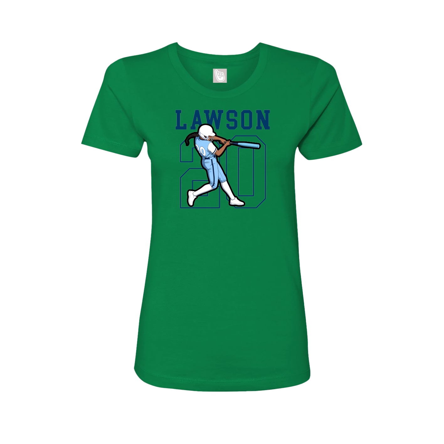 Fitted Women's Tee — Shirsey in Green