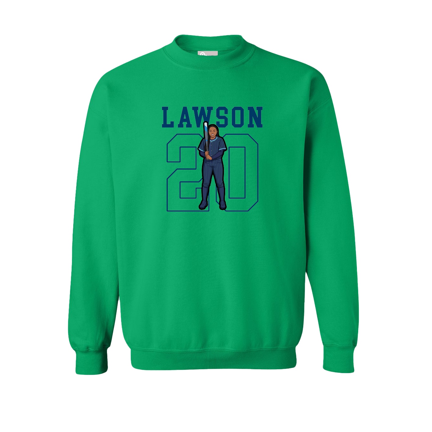 Fleece Crew — Shirsey in Green