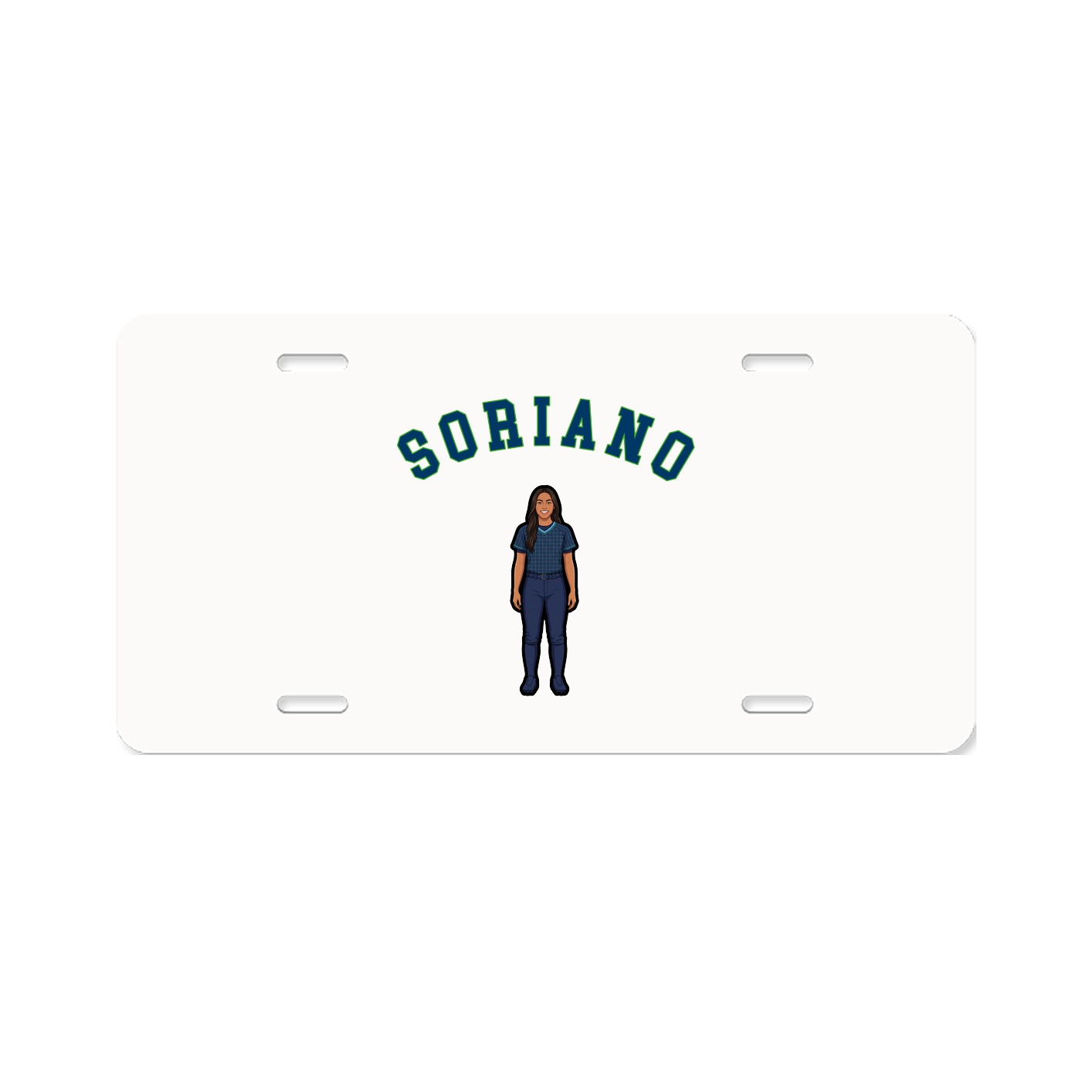 License Plate — Shirsey Arch in Classic