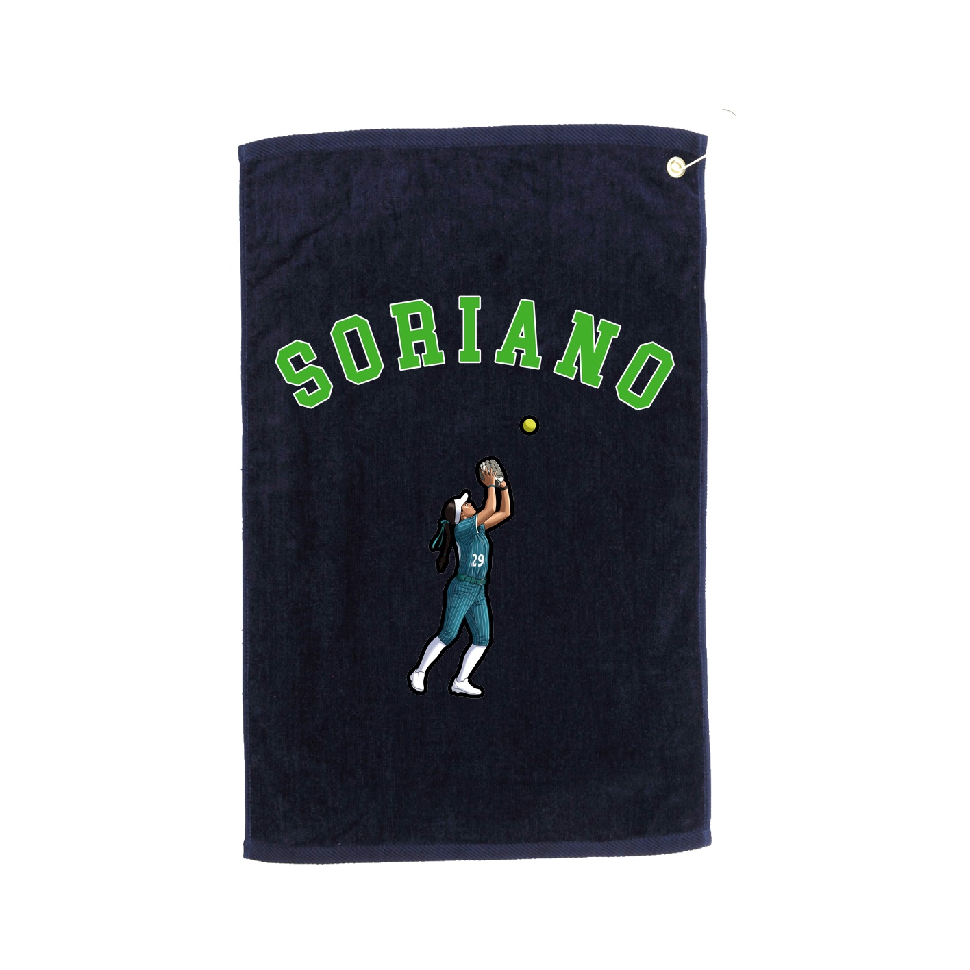 Golf Towel — Shirsey Arch in Navy