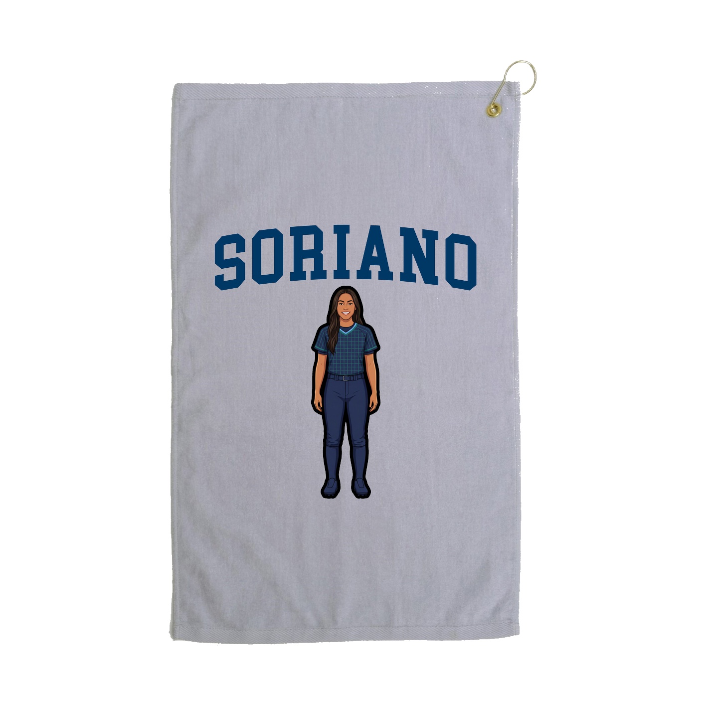 Terry Velour Golf Towel