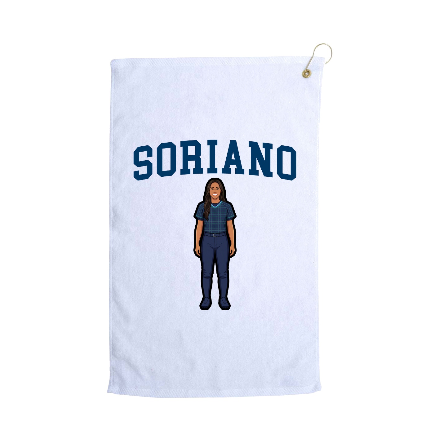 Terry Velour Golf Towel