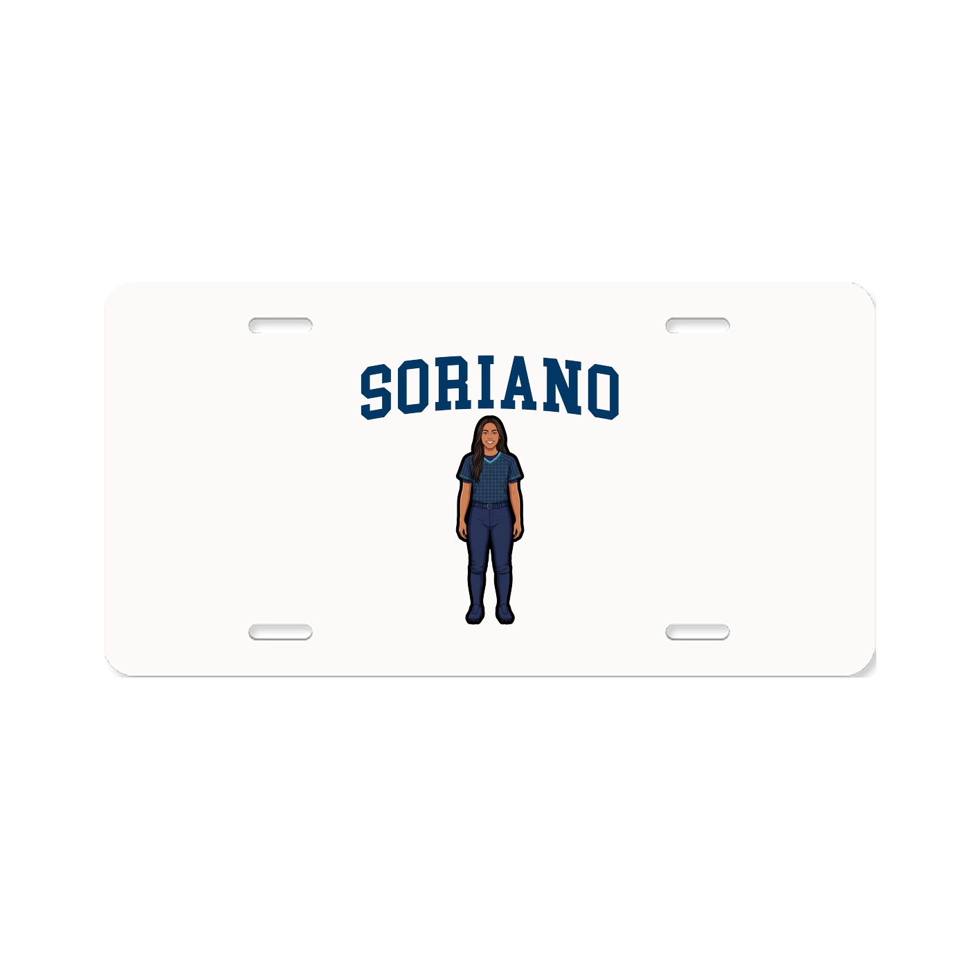 License Plate — Shirsey in Classic