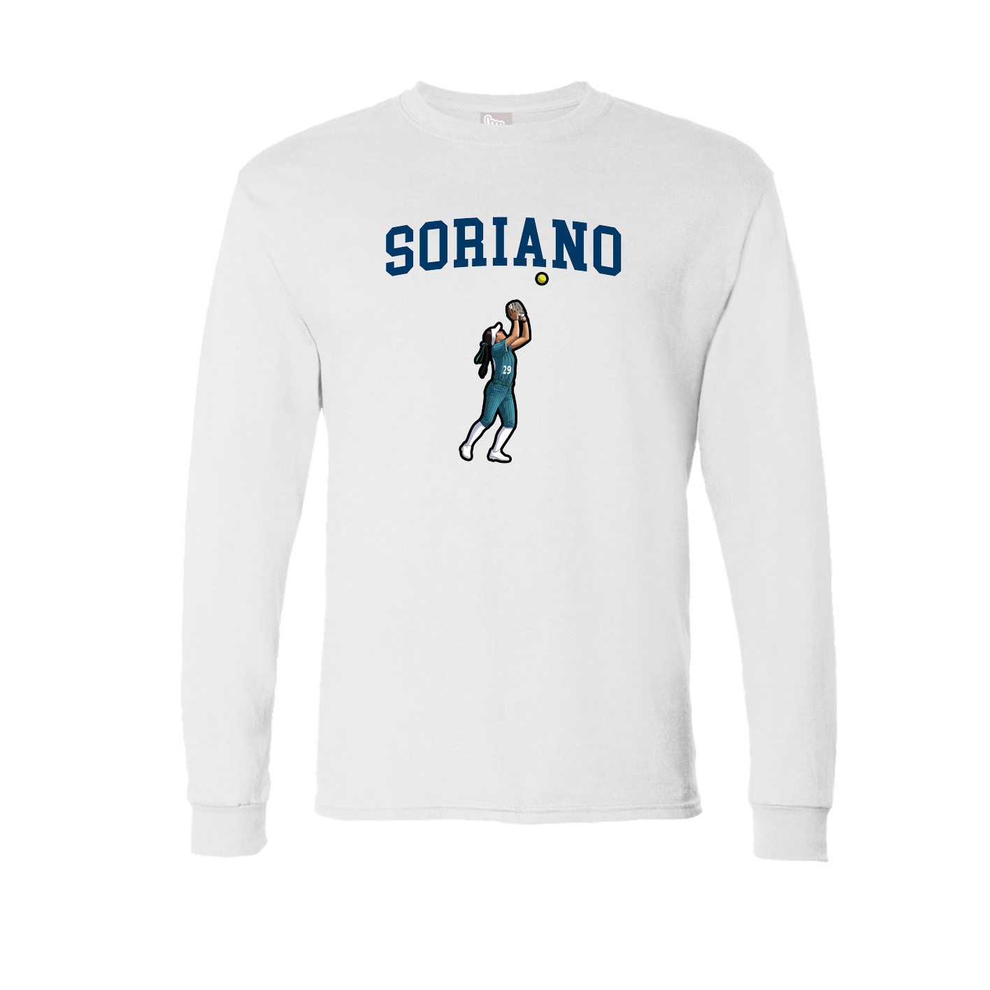 Long Sleeve Tee — Shirsey in White