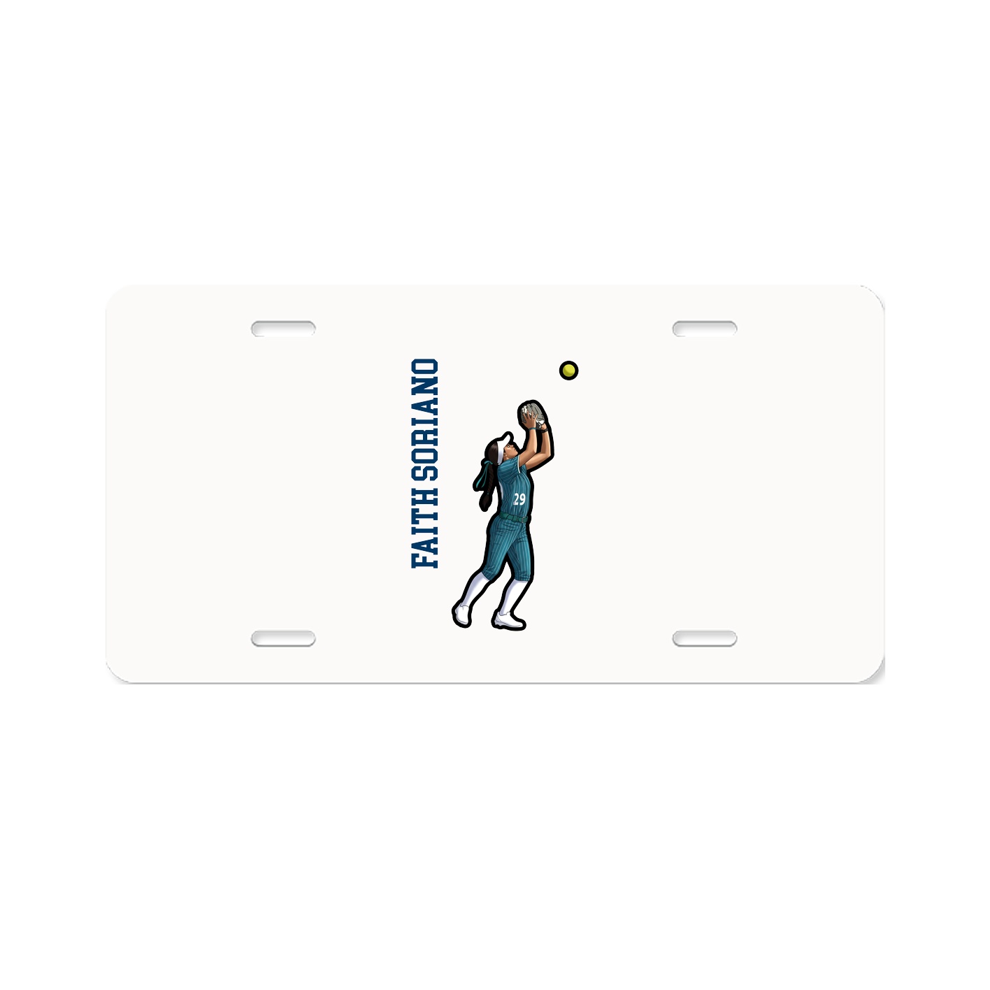 Aluminum License Plate