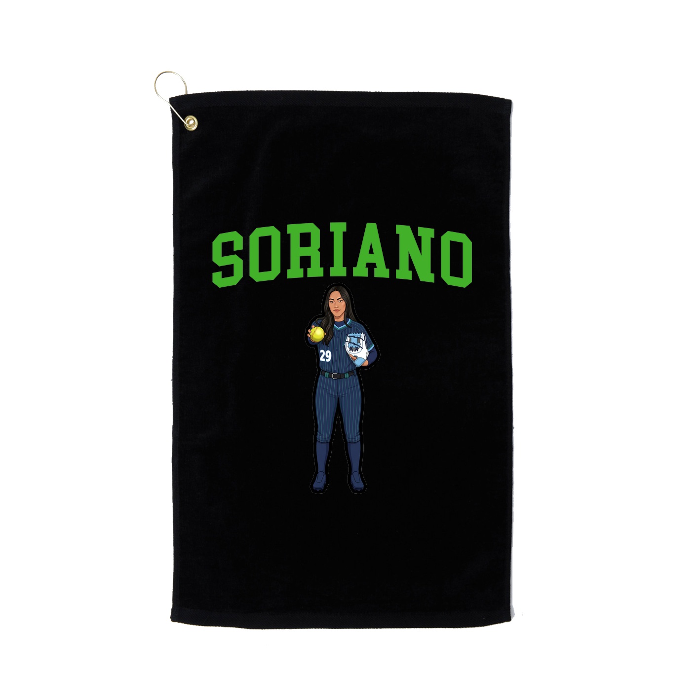 Golf Towel — Shirsey in Black