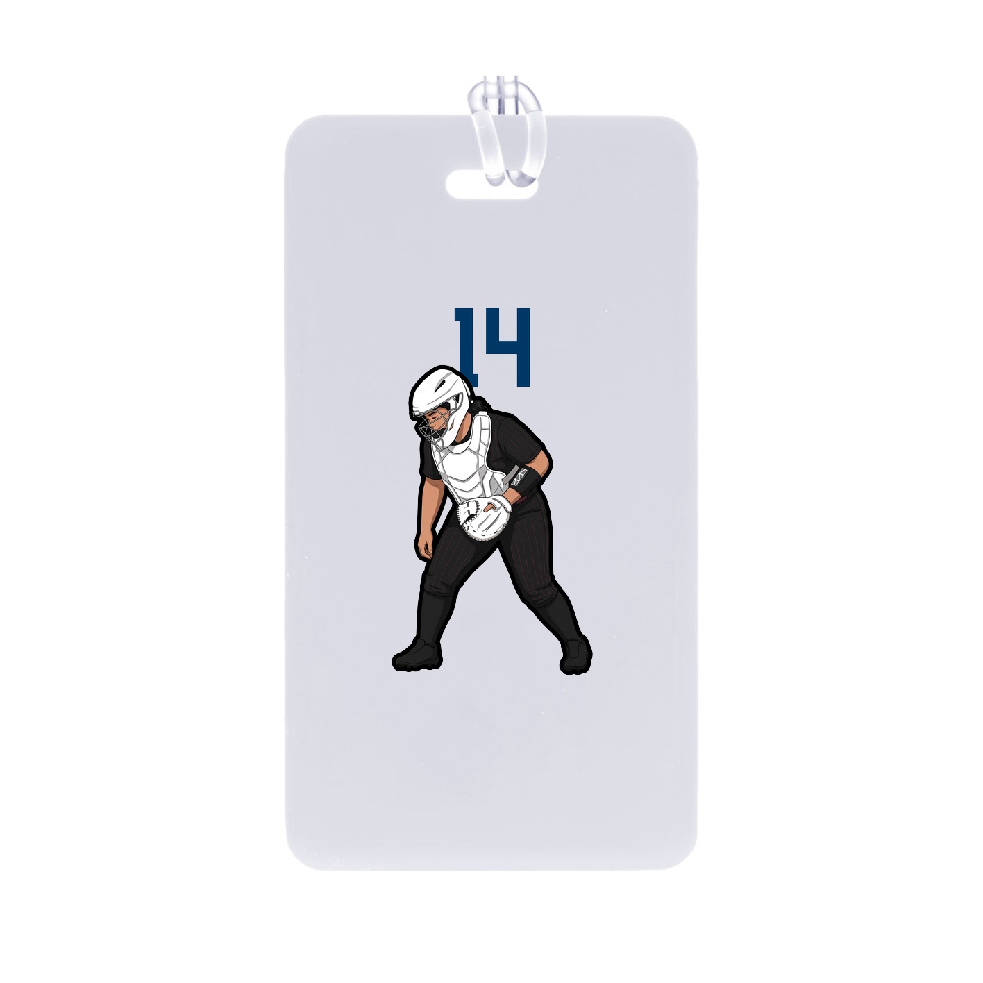 Bag Tag — Number Top in Classic