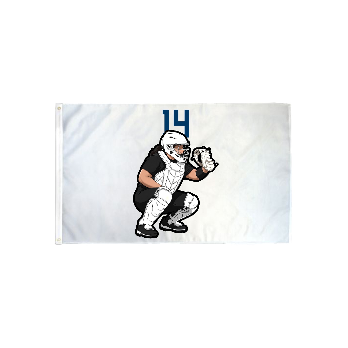 3x5 Flag — Number Top in Classic