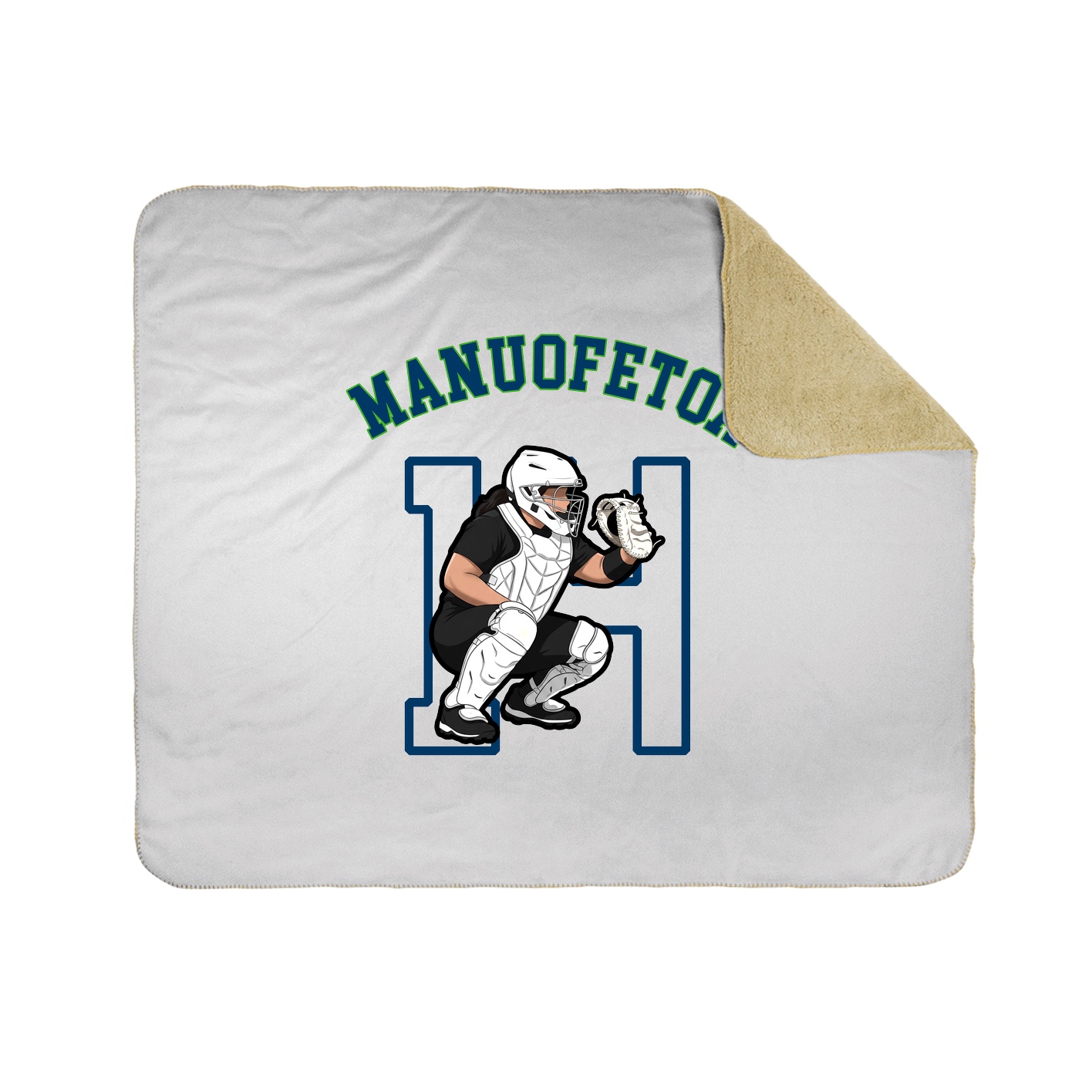 Throw Blanket — Shirsey Arch in White