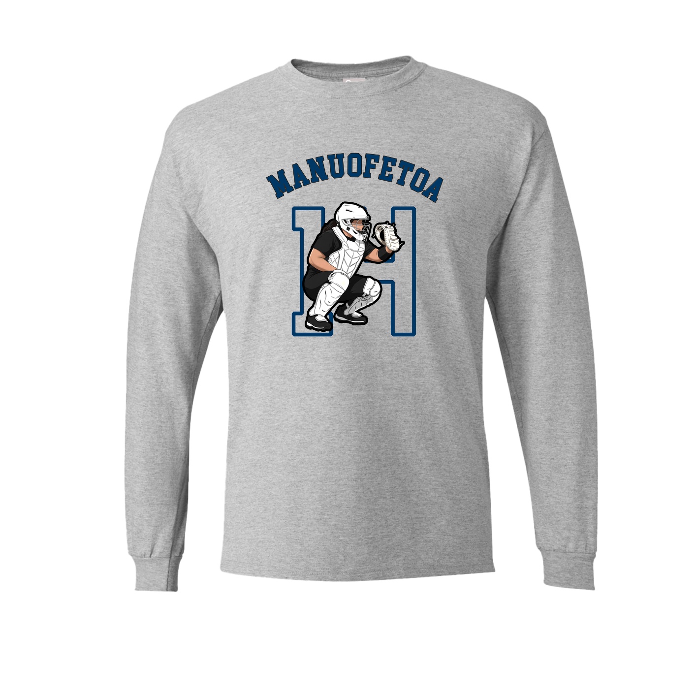 Long Sleeve Tee — Shirsey Arch in Grey