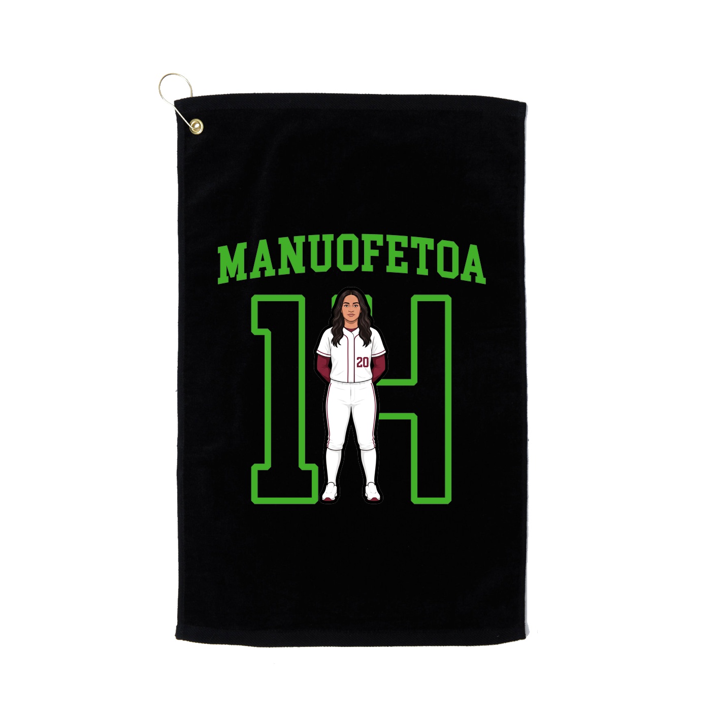 Golf Towel — Shirsey in Black