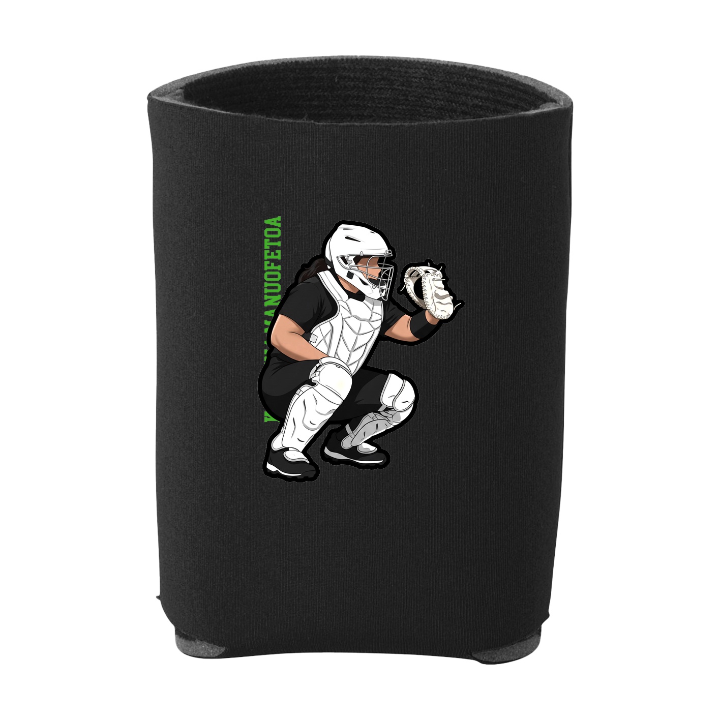 Can Holder — Name Vertical in Black