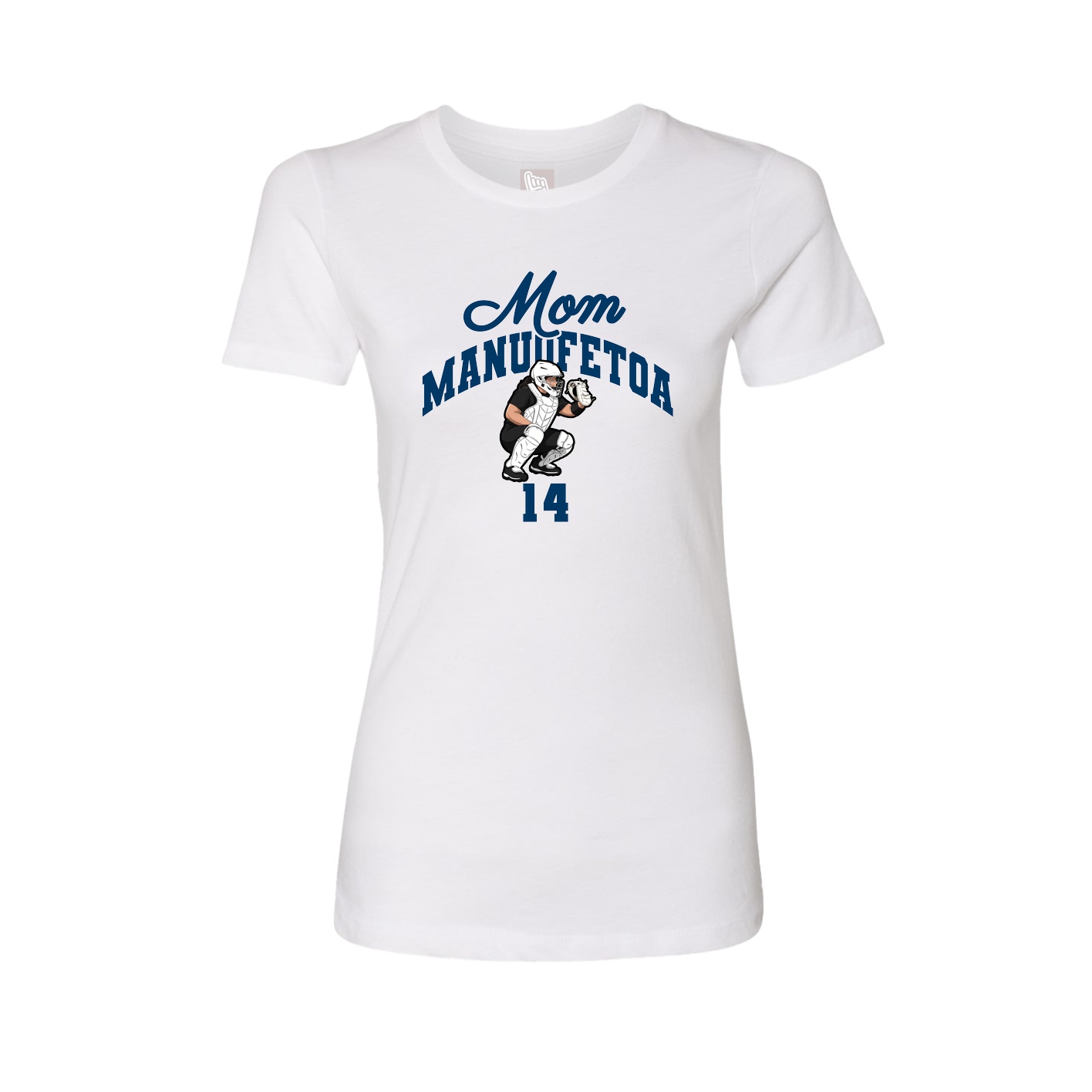 Womens Tee — Mothers Day Arch in White