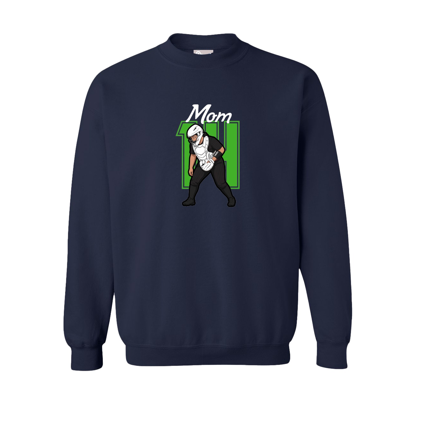 Fleece Crew — Mothers Day Shirsey in Navy