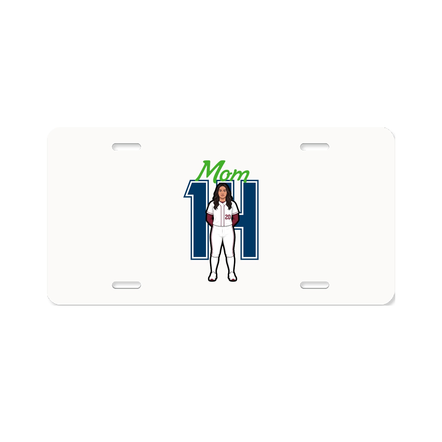 License Plate — Mothers Day Shirsey in Classic