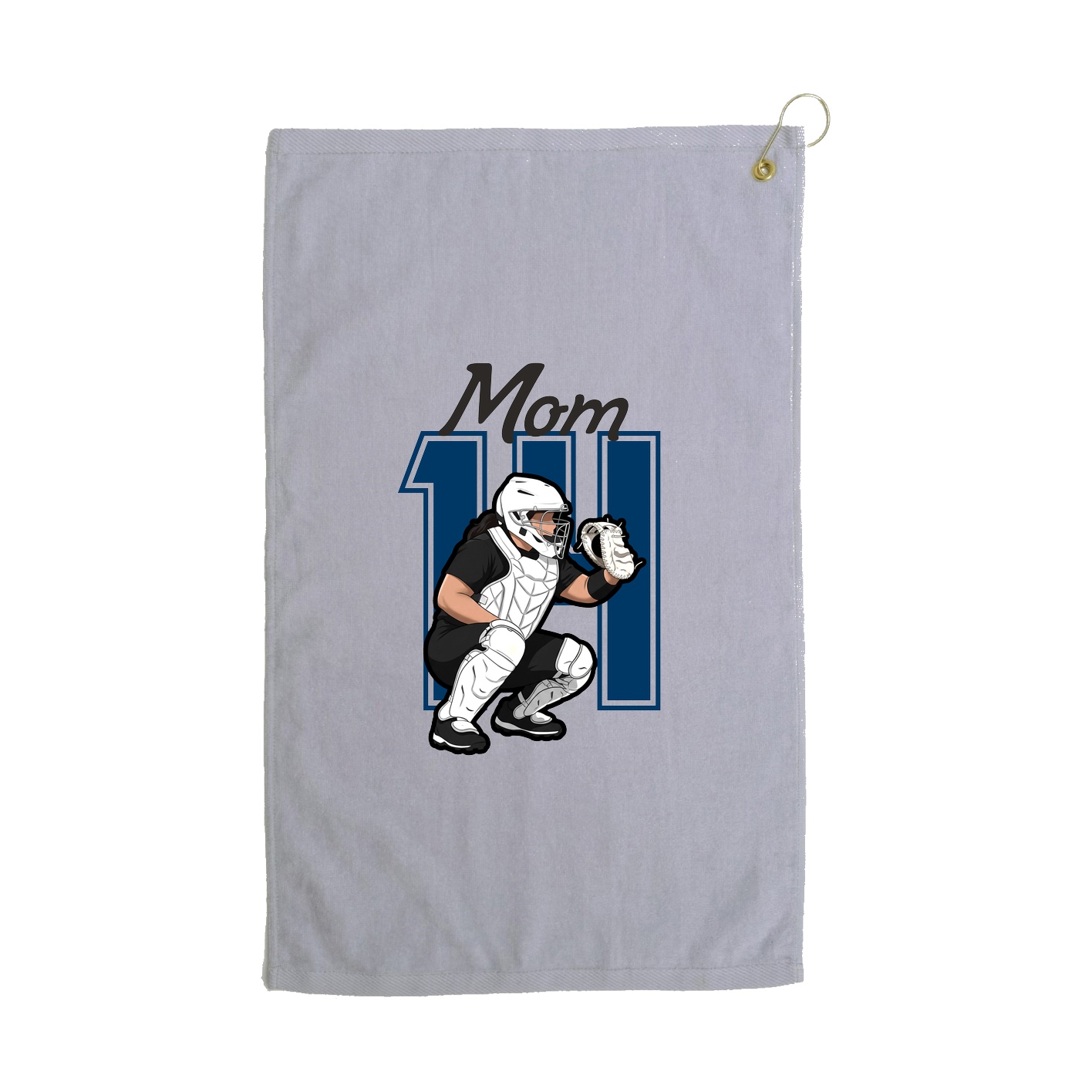 Golf Towel — Mothers Day Shirsey in Grey