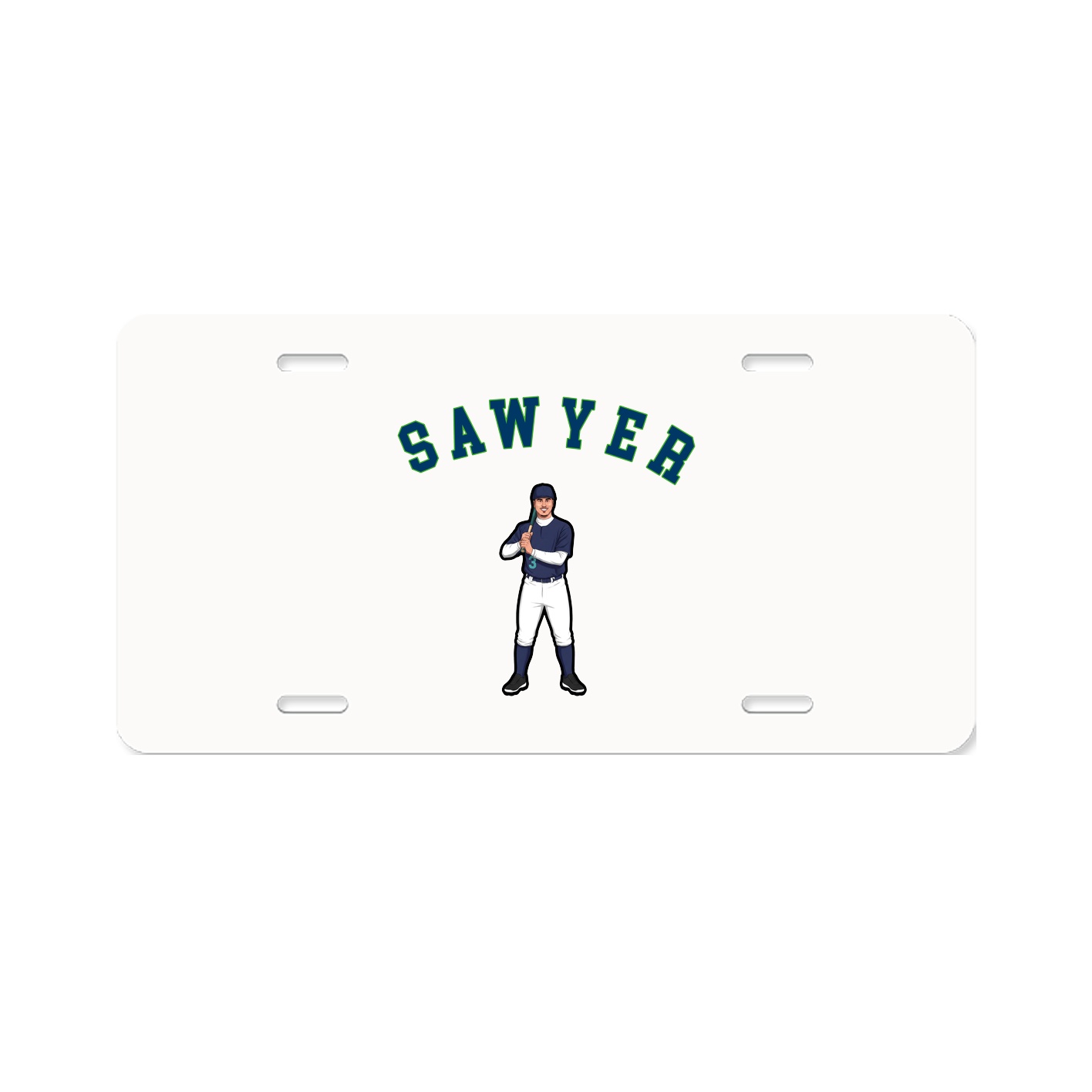 License Plate — Shirsey Arch in Classic