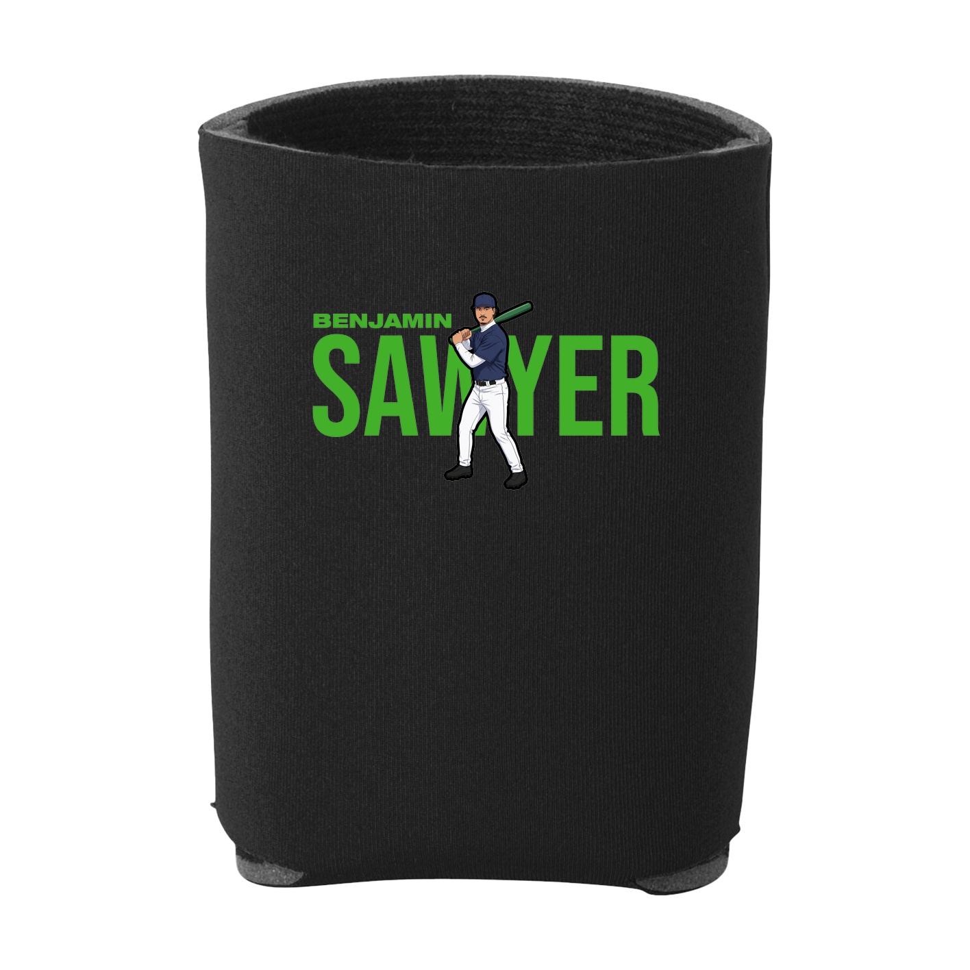 Can Holder — Player Name in Black