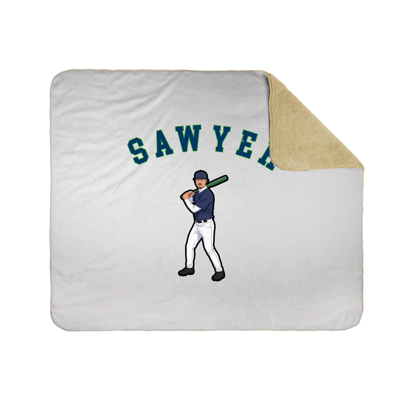 Throw Blanket — Shirsey Arch in White