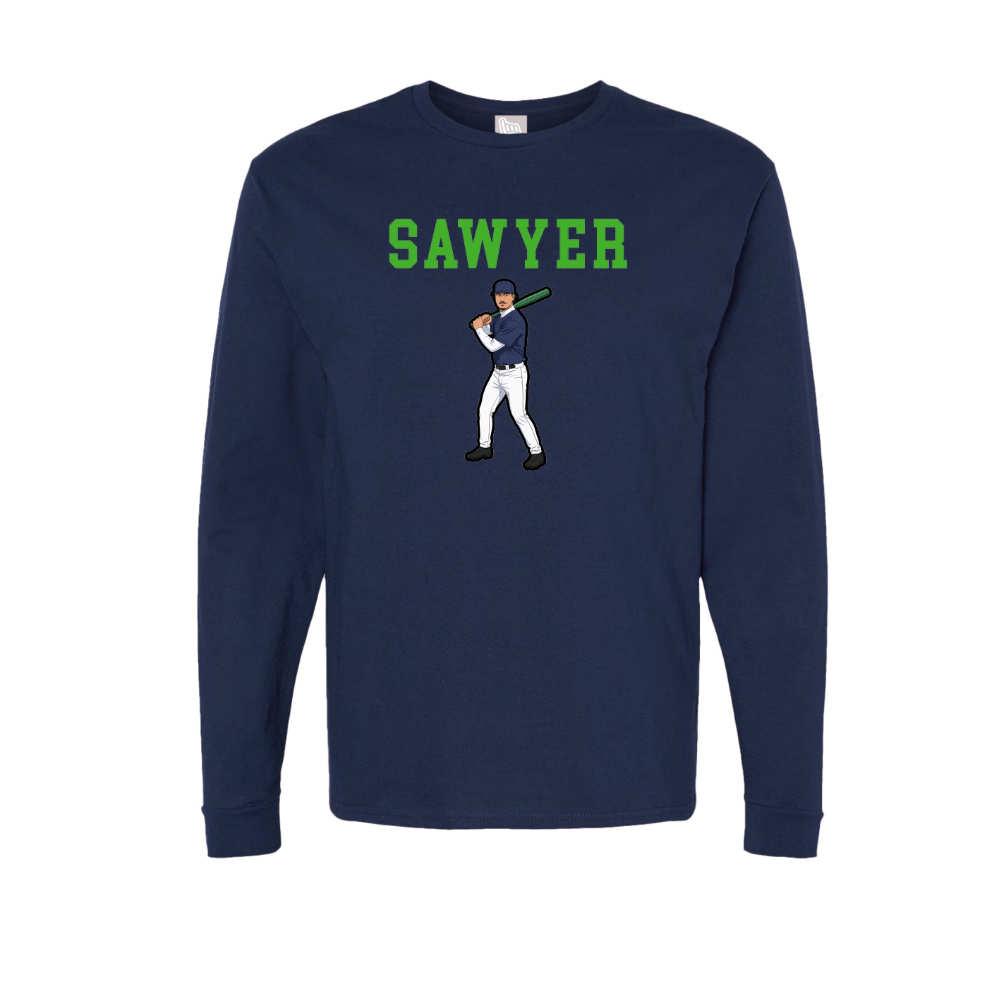 Long Sleeve Tee — Shirsey in Navy