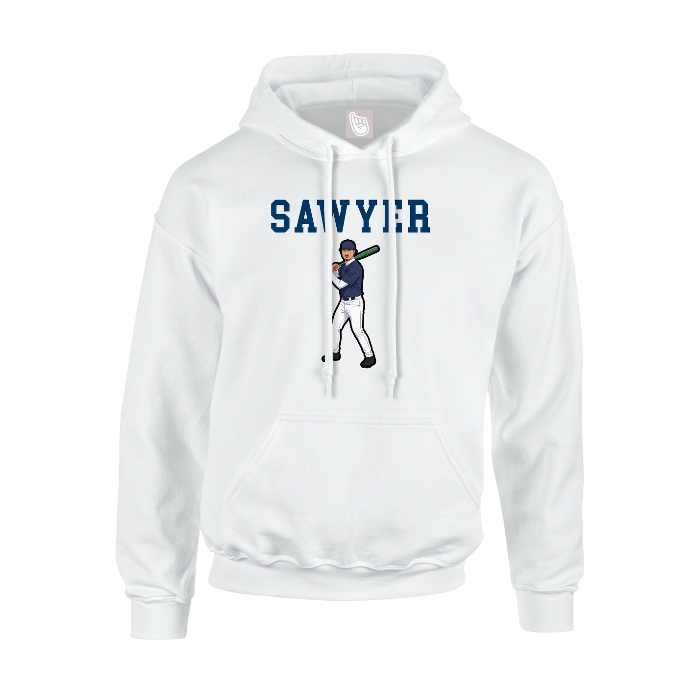 Youth Hoodie — Shirsey in White
