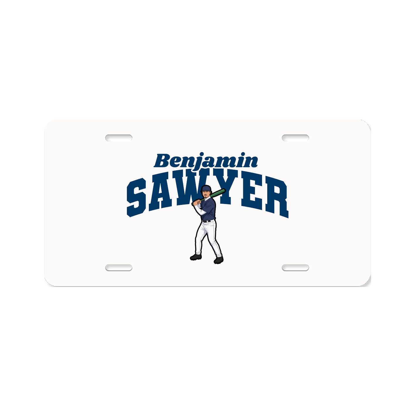License Plate — Signature Arch in Classic