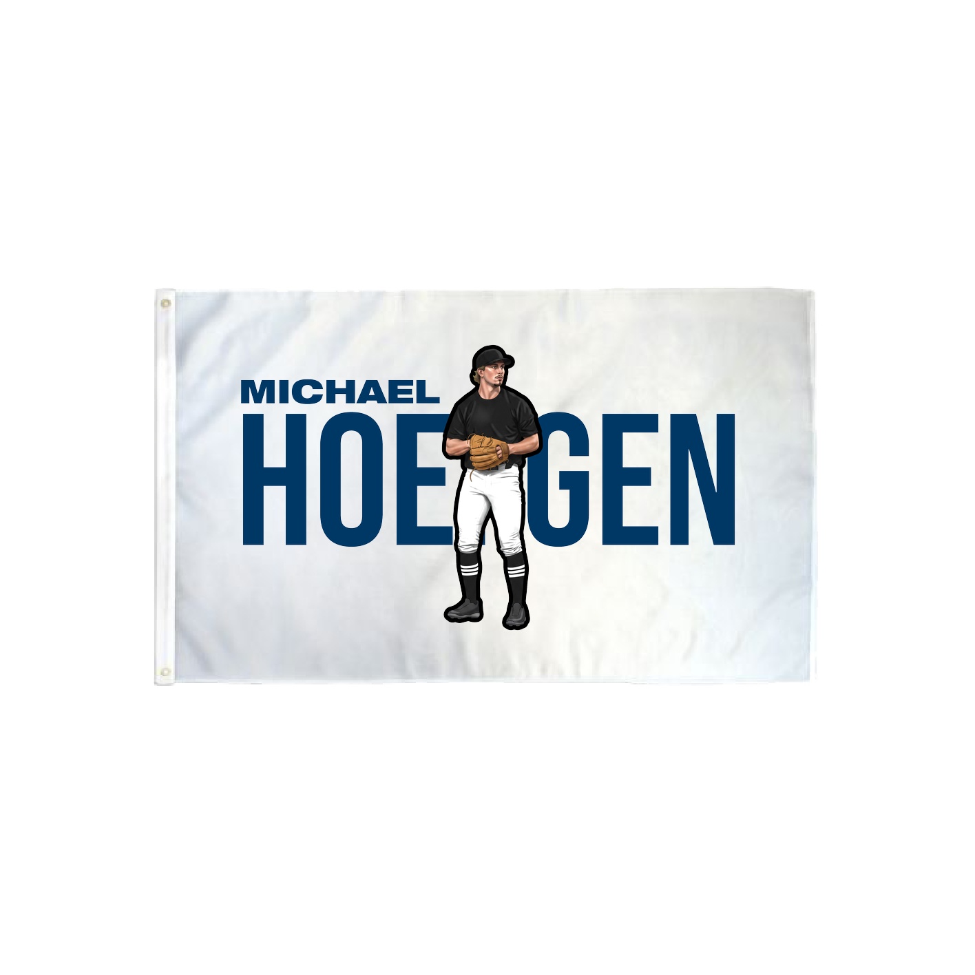 3x5 Flag — Player Name in Classic
