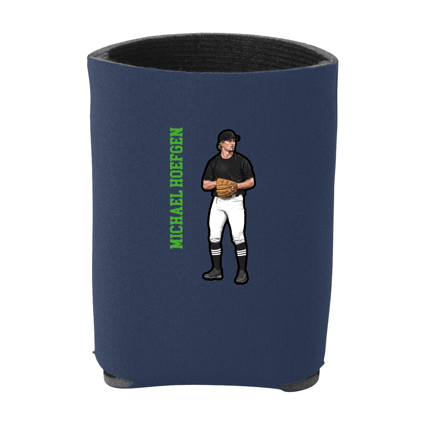 Can Holder — Name Vertical in Navy