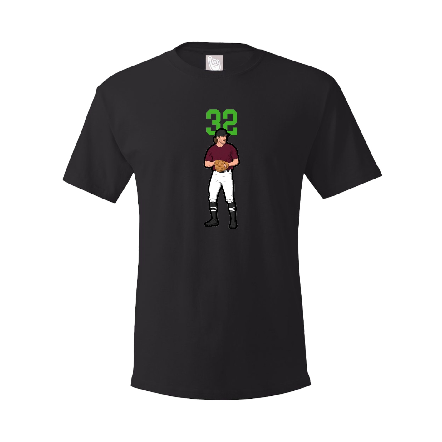 Tee — Number Top in Black
