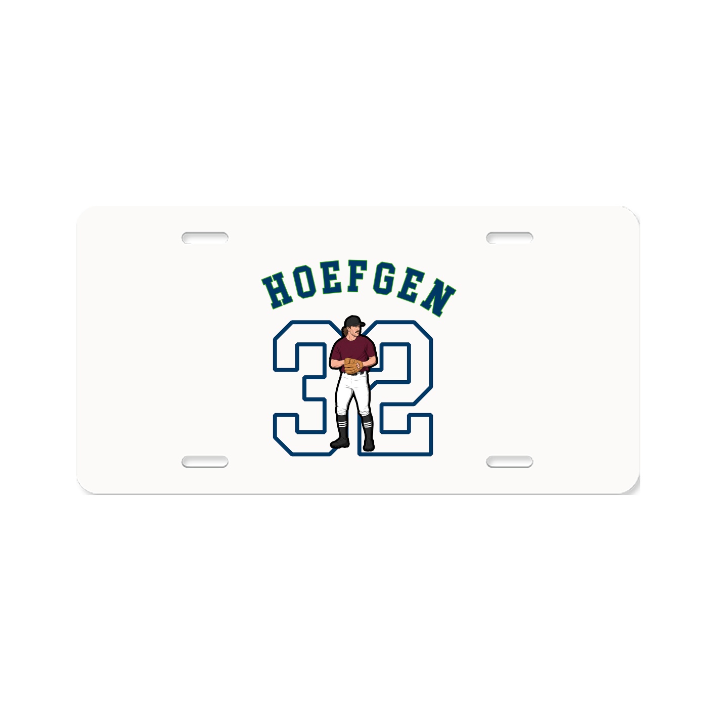 License Plate — Shirsey Arch in Classic