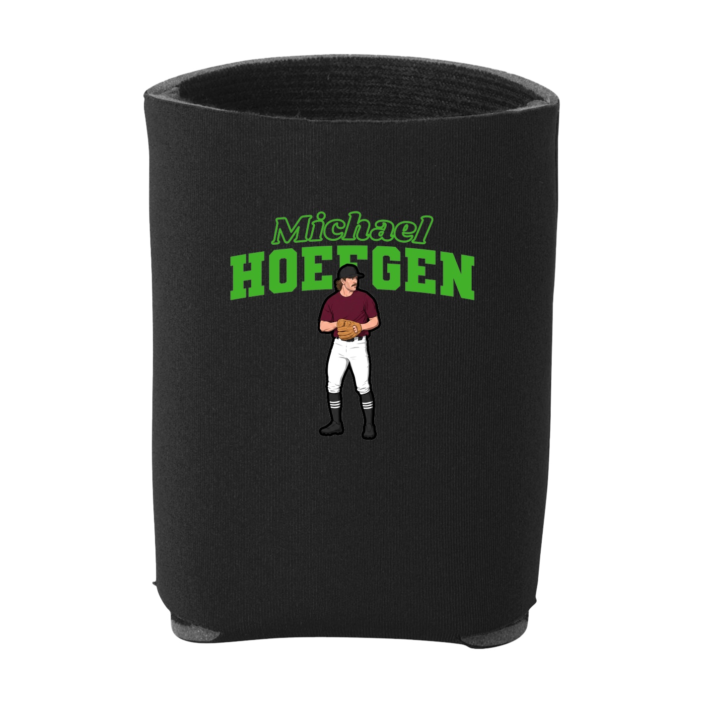 Can Holder — Name Arch in Black