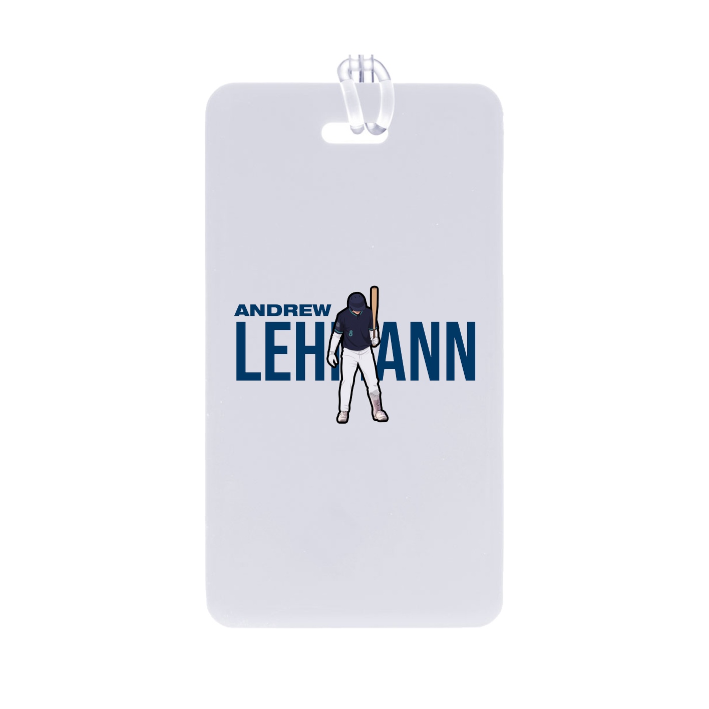 Bag Tag — Player Name in Classic