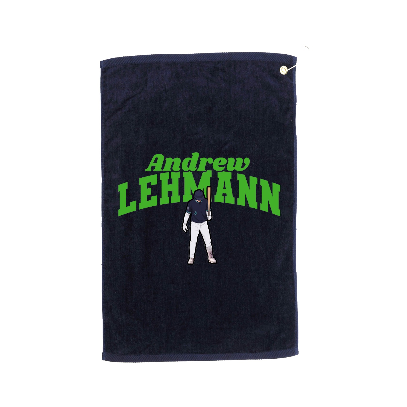Golf Towel — Signature Arch in Navy