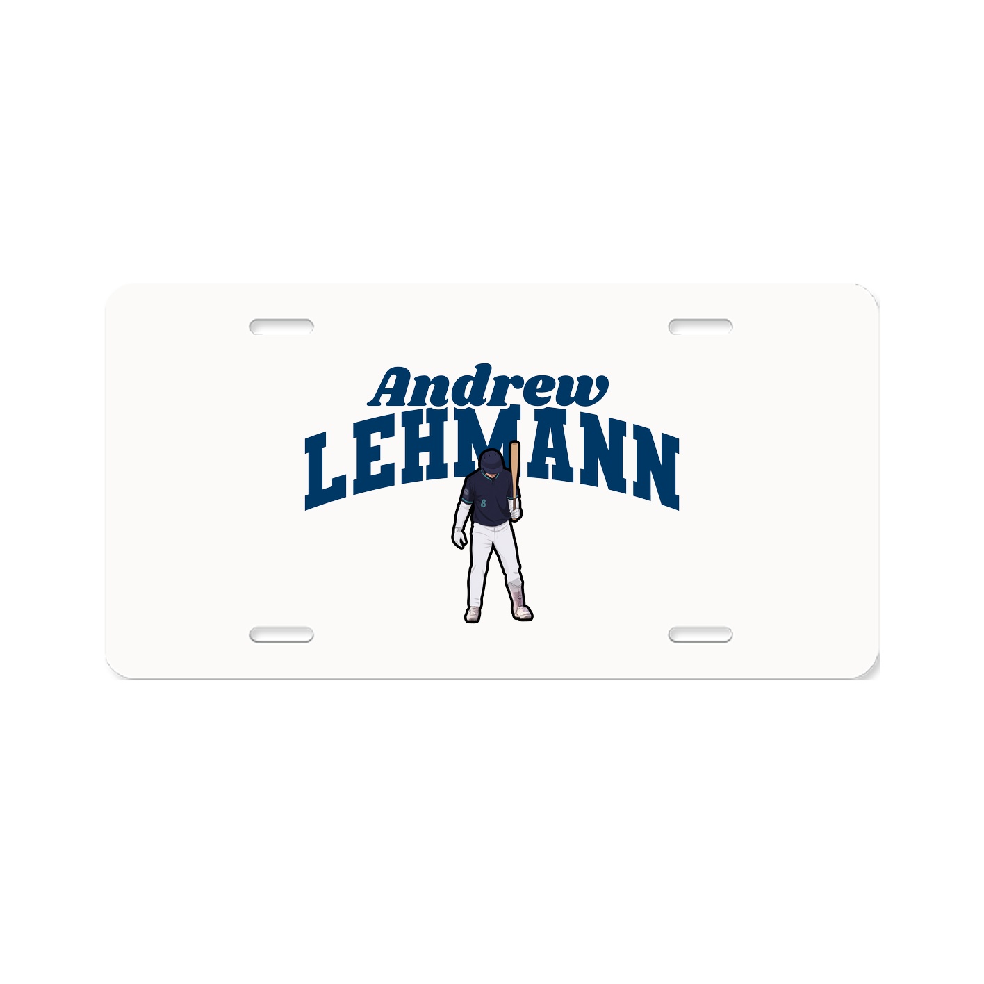License Plate — Signature Arch in Classic
