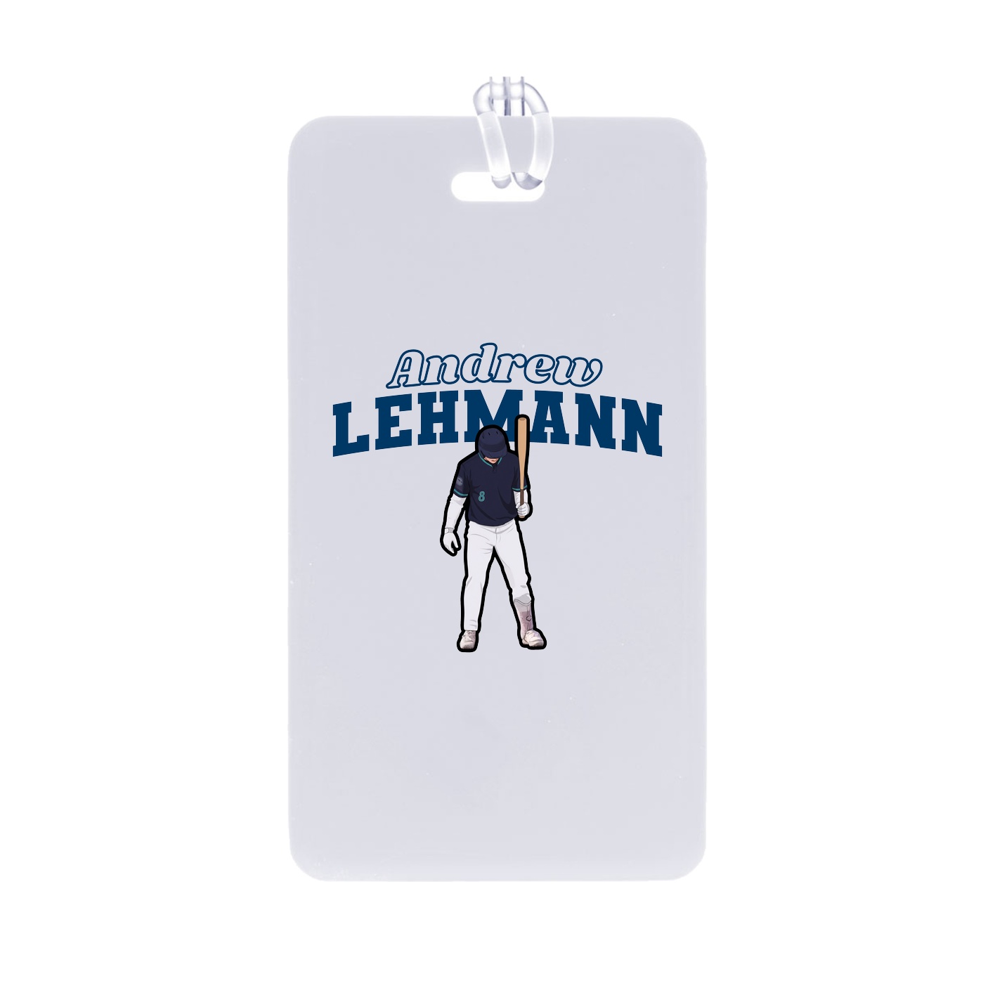Bag Tag — Name Arch in Classic