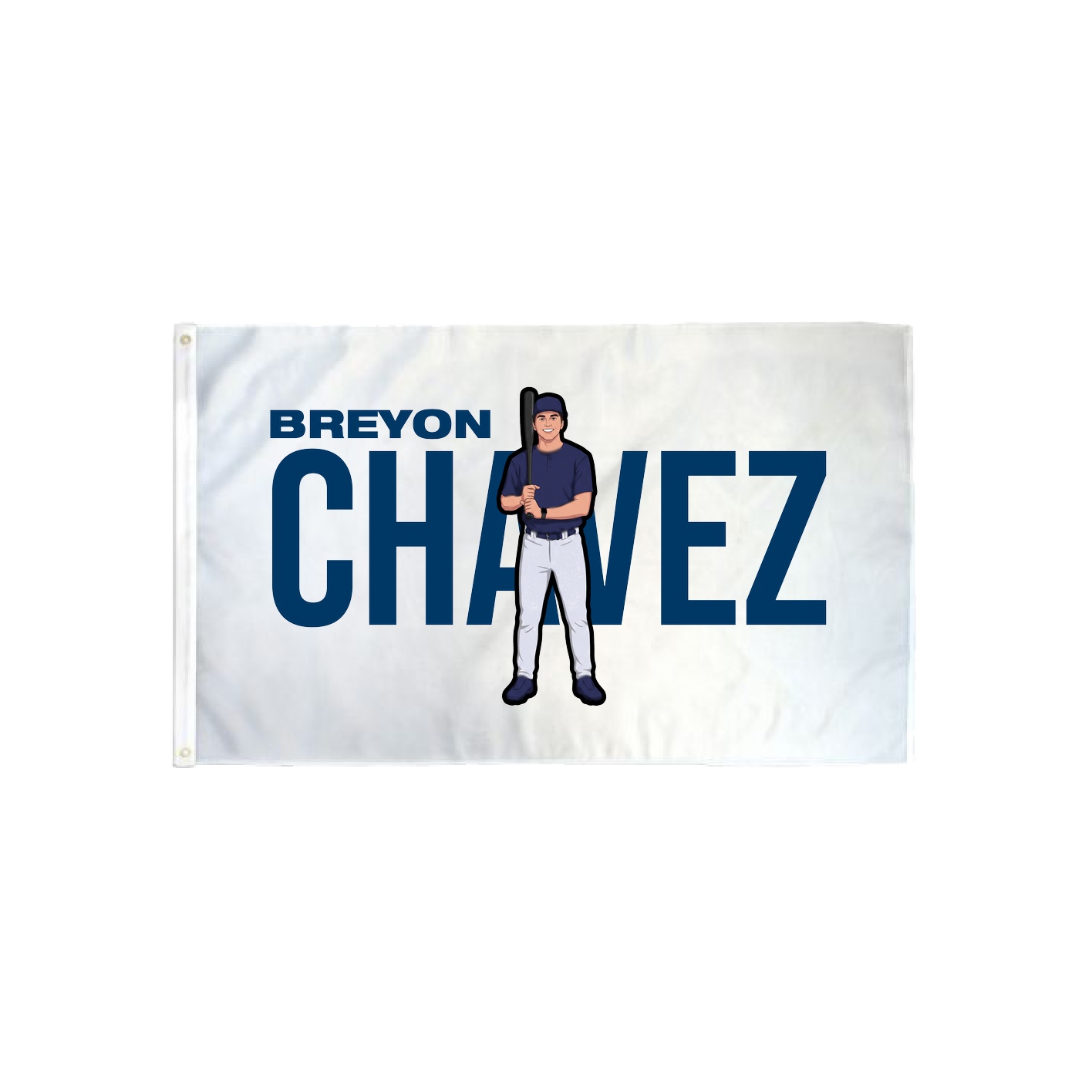 3x5 Flag — Player Name in Classic