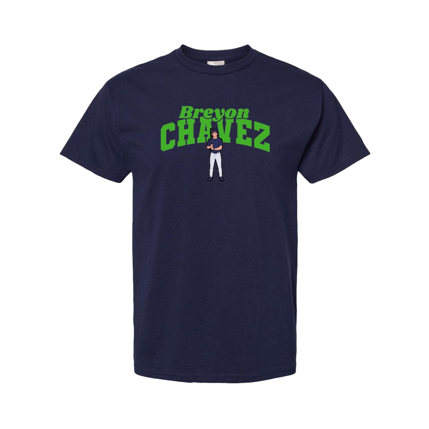 Tee — Signature Arch in Navy