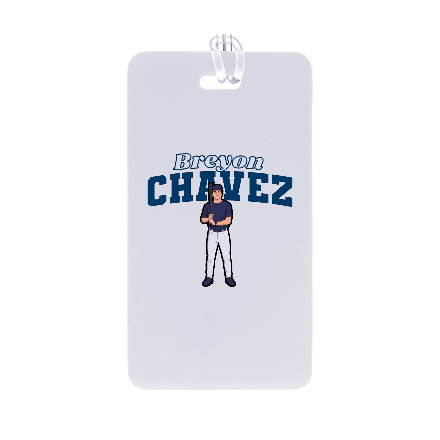 Bag Tag — Name Arch in Classic