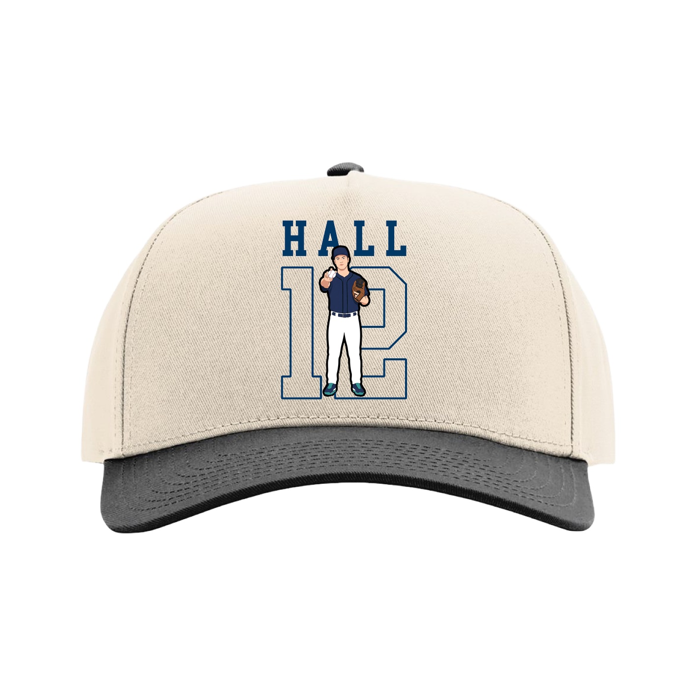 Full Fabric Five-Panel Champ Cap