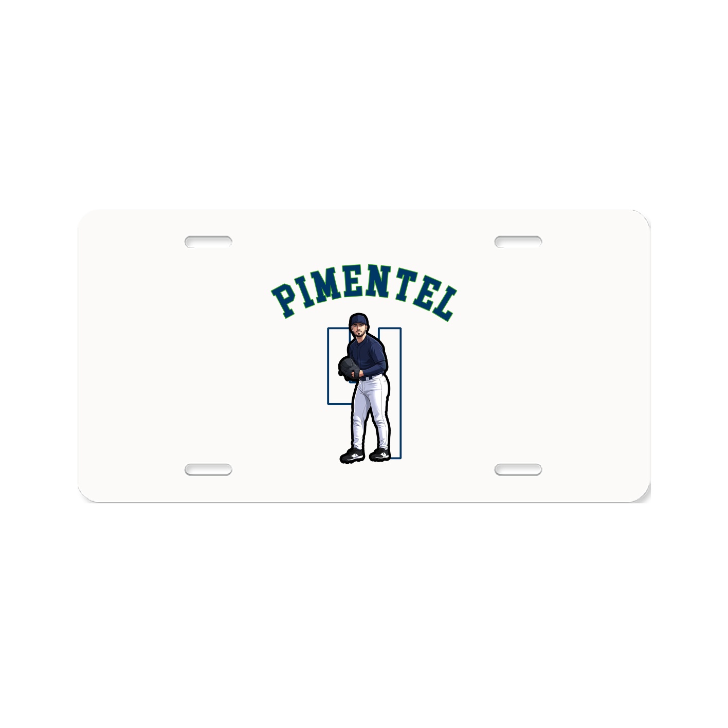License Plate — Shirsey Arch in Classic