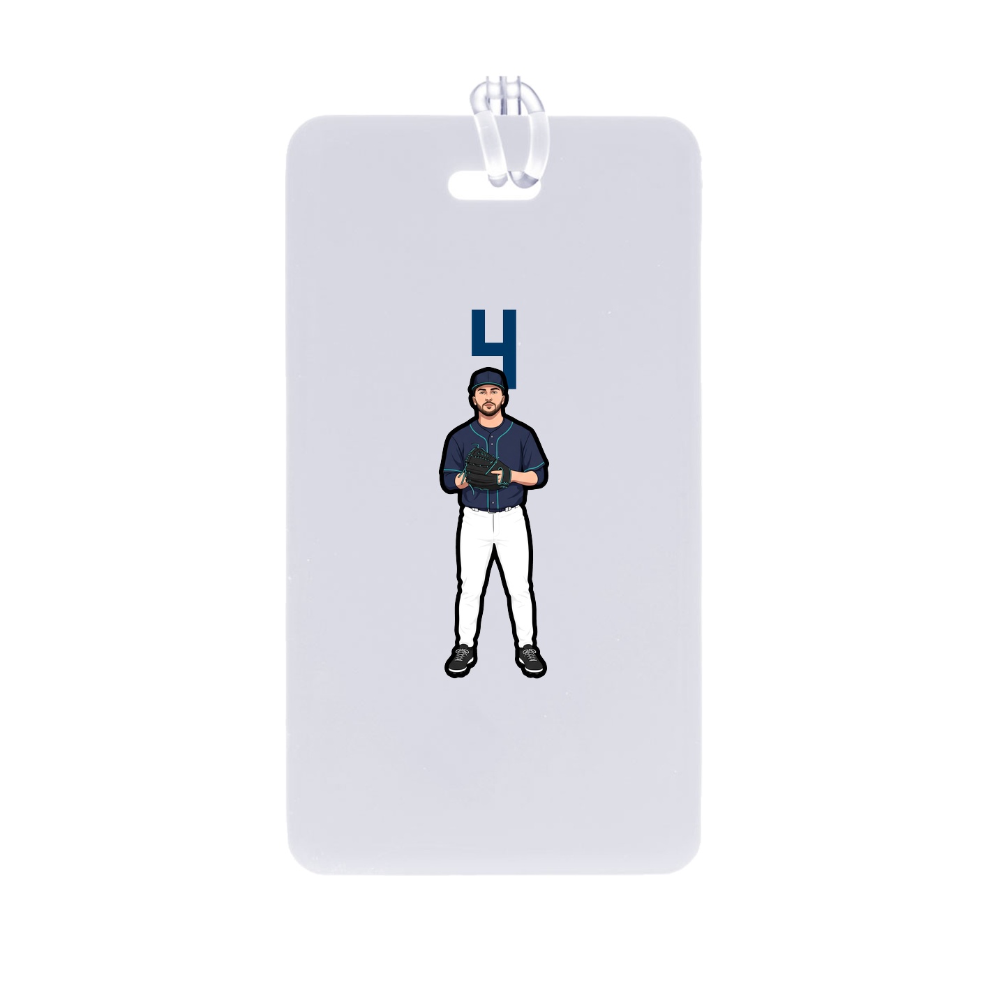 Bag Tag — Number Top in Classic