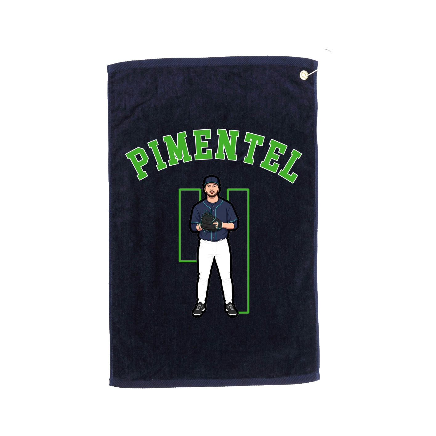 Golf Towel — Shirsey Arch in Navy