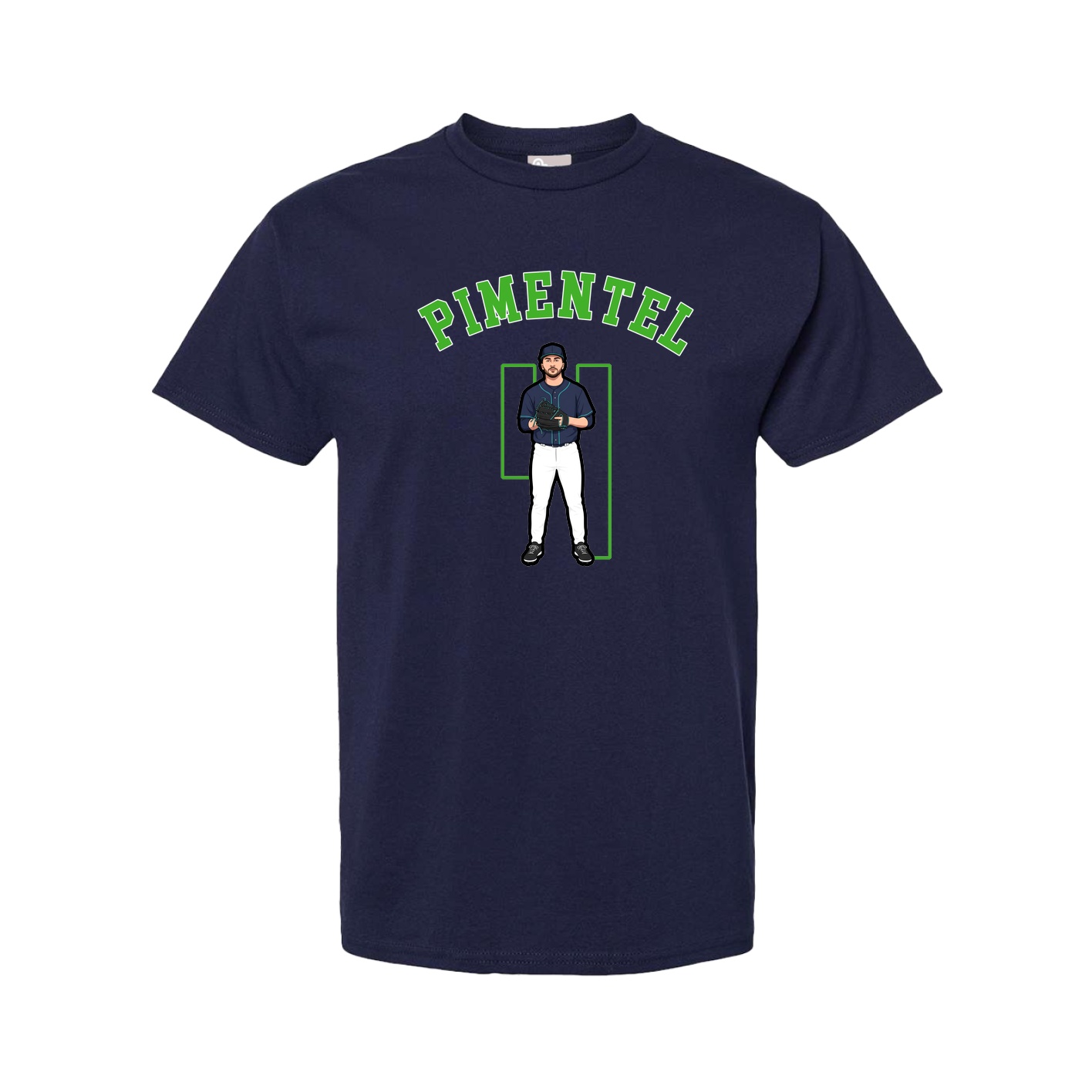 Youth Tee — Shirsey Arch in Navy