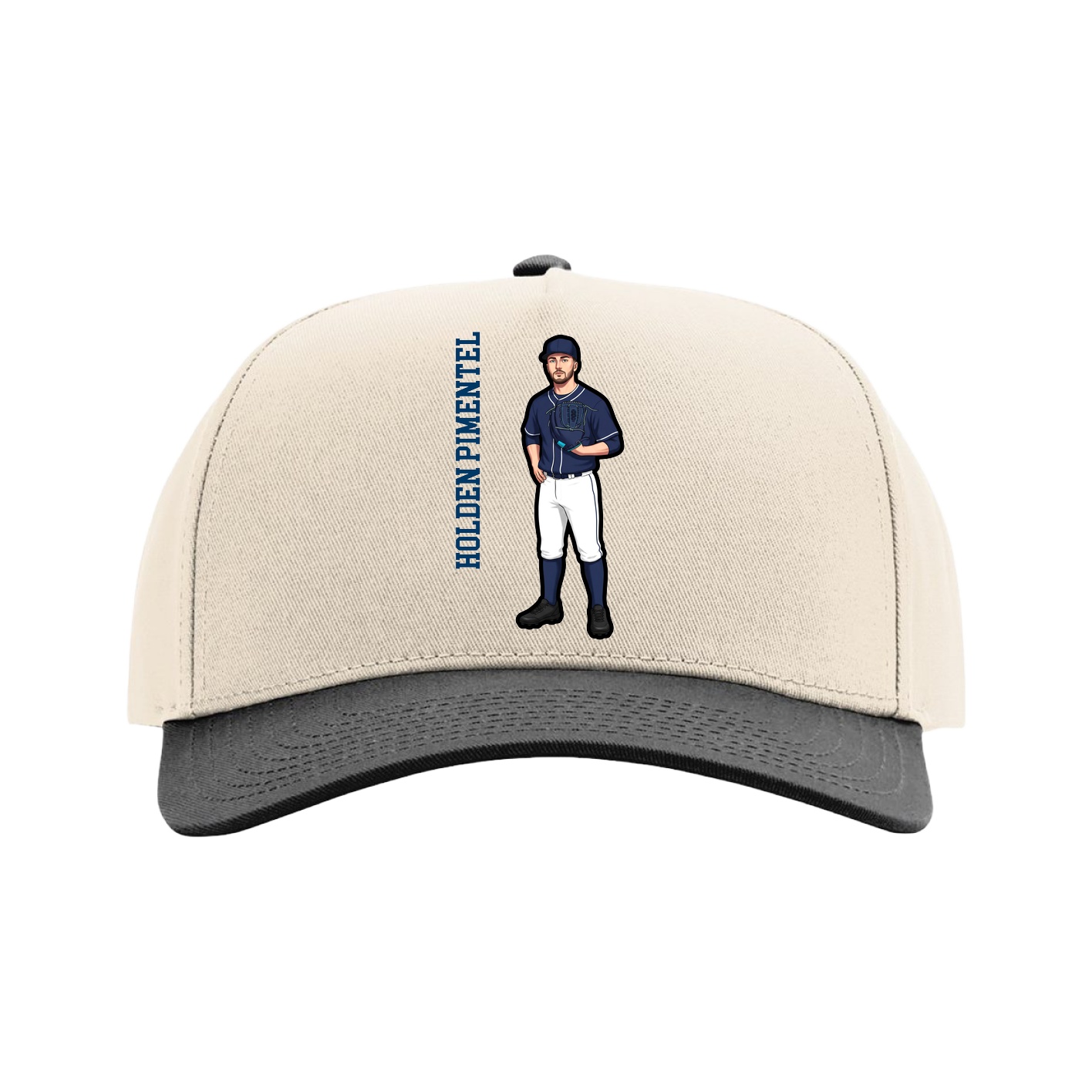 Full Fabric Five-Panel Champ Cap
